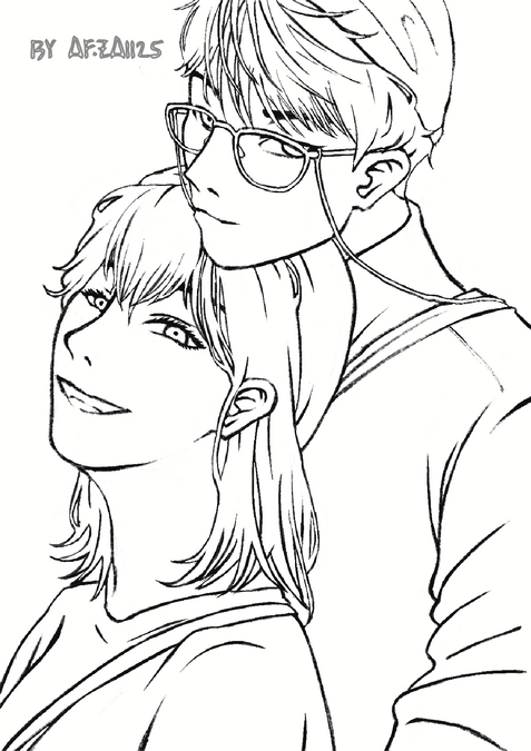 Kim Dokja x Han Sooyoung sketch