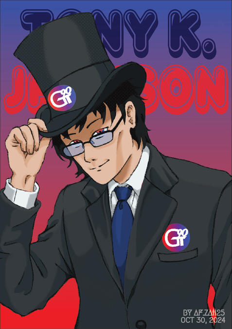 Tony K. Jackson (OC) by KhanhChanOnDA